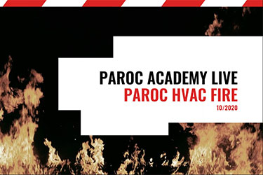Brandisolering av ventilationskanaler med produkter ur PAROC Hvac Fire